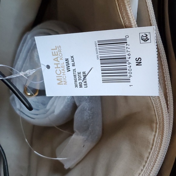 MICHAEL  Michael Kors Vivian Leather Tote NWT - Picture 10 of 17